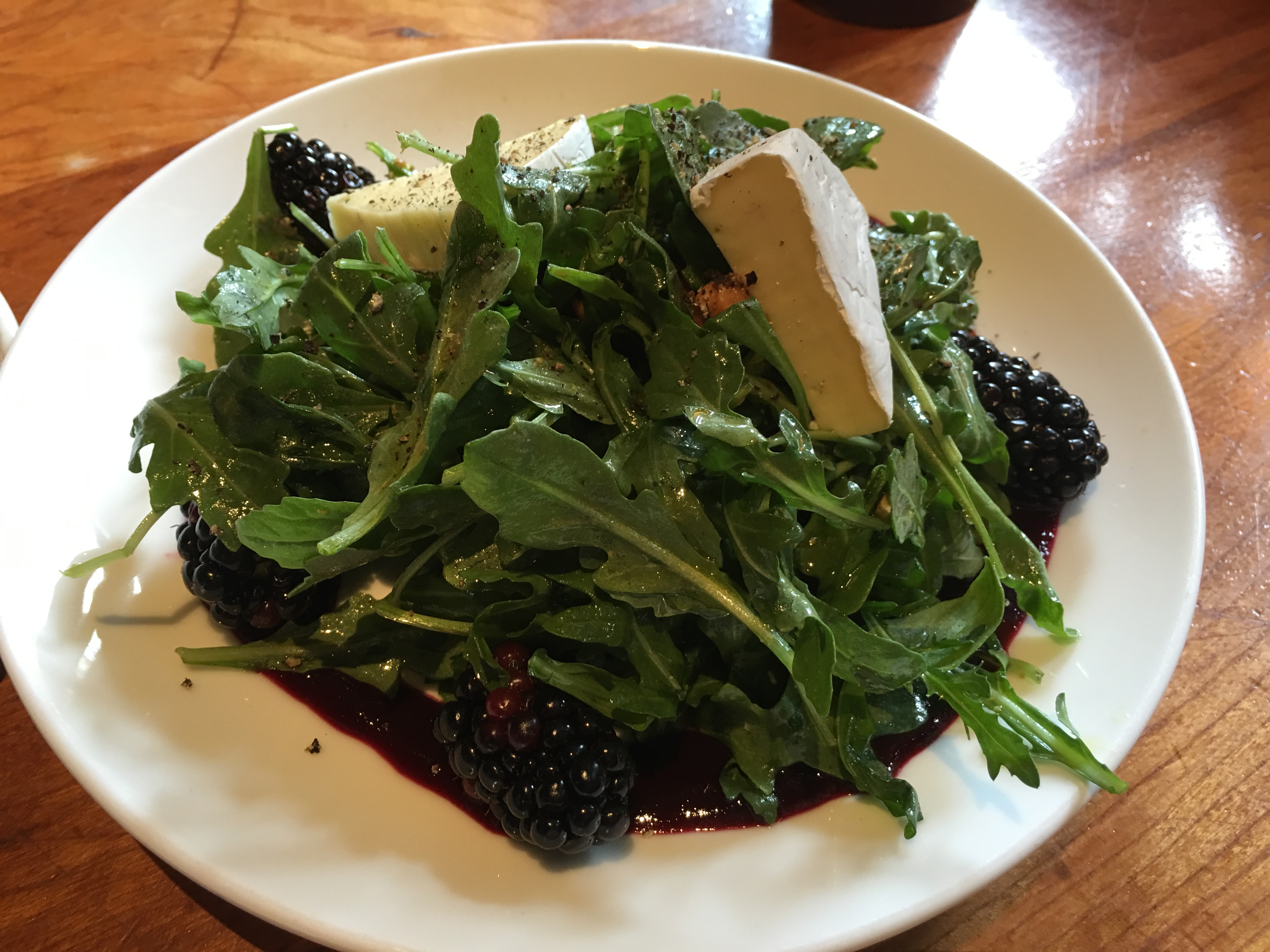 Arugula Blackberry Salad