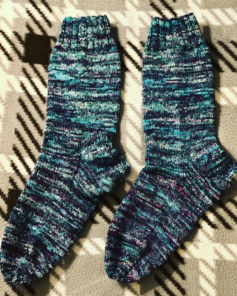 Two-at-a-time socks final!